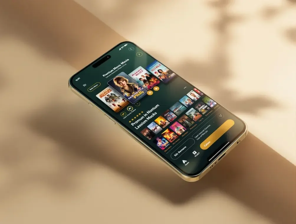 影视大全免费观看 APP 界面示意图